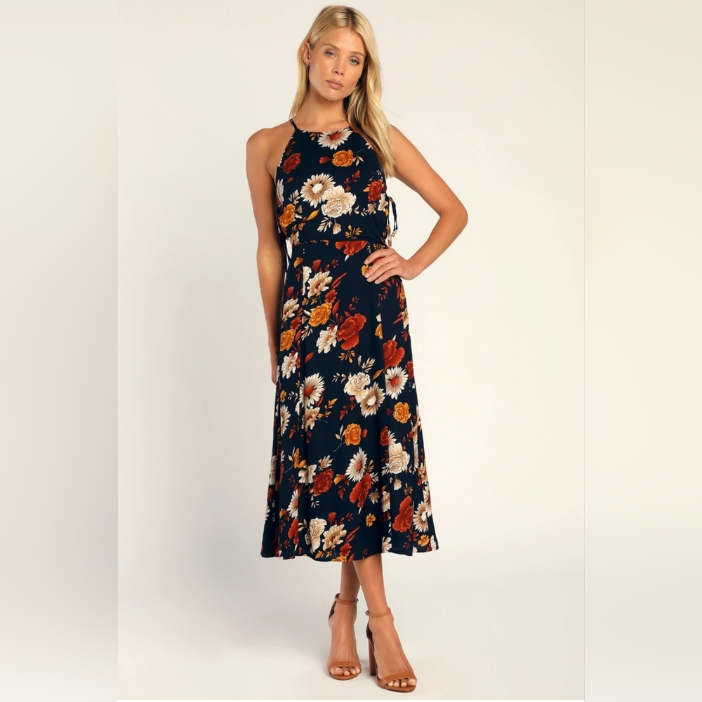 Lulu's | Halter Midi Dress